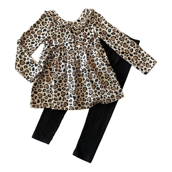 RACHEL ZOE-ANIMAL PRINT OUTFIT-SIZE 5/6 - Picture 1 of 6